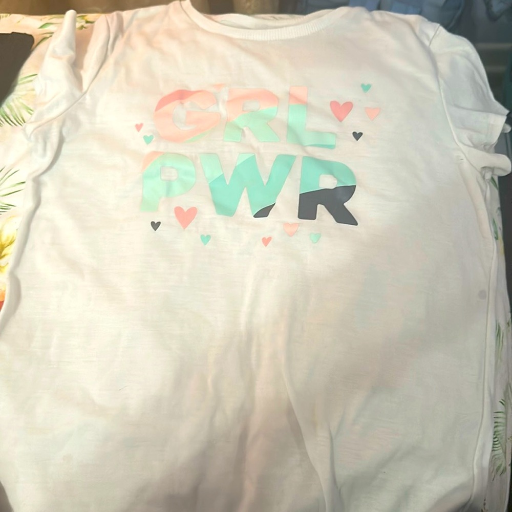 White t shirt rarely used!